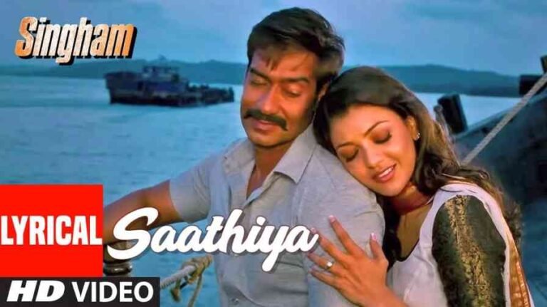 Saathiya Song Lyrics