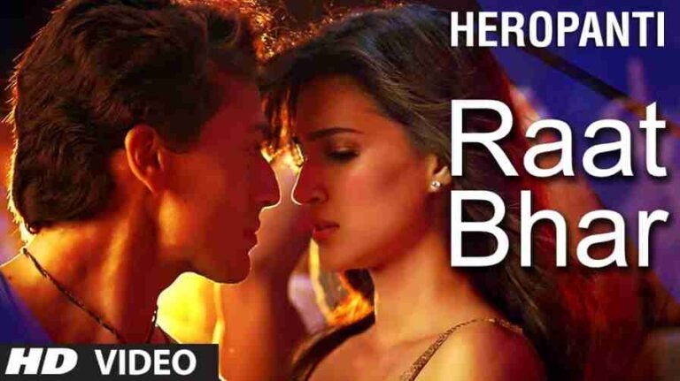 Aa Raat Bhar Song Lyrics