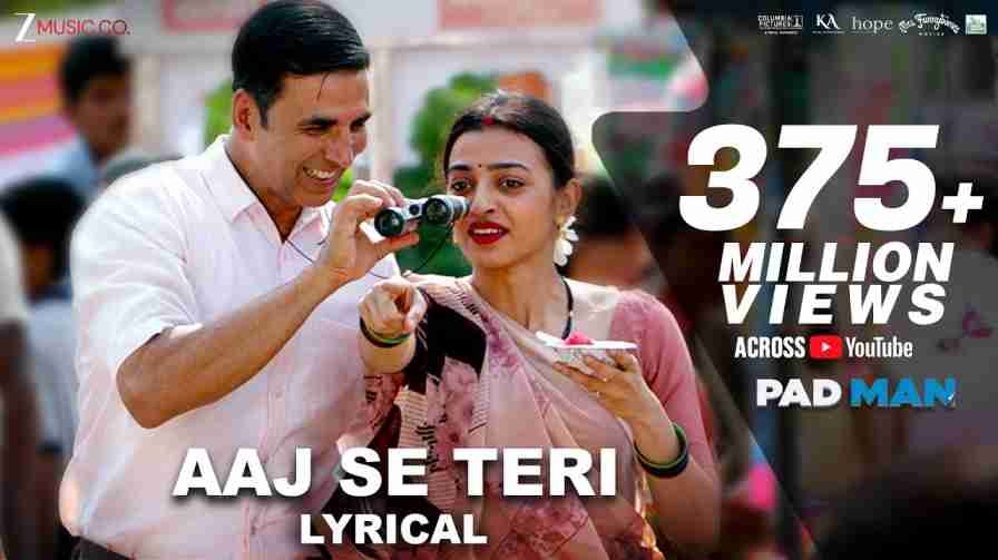 Aaj Se Teri Song Lyrics