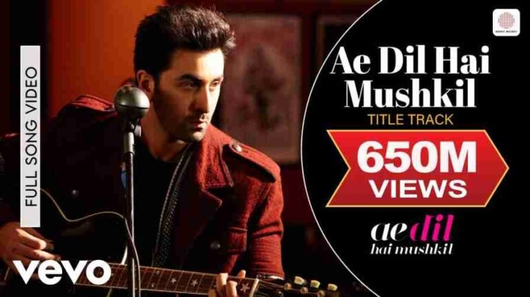 Ae Dil Hai Mushkil Song Lyrics